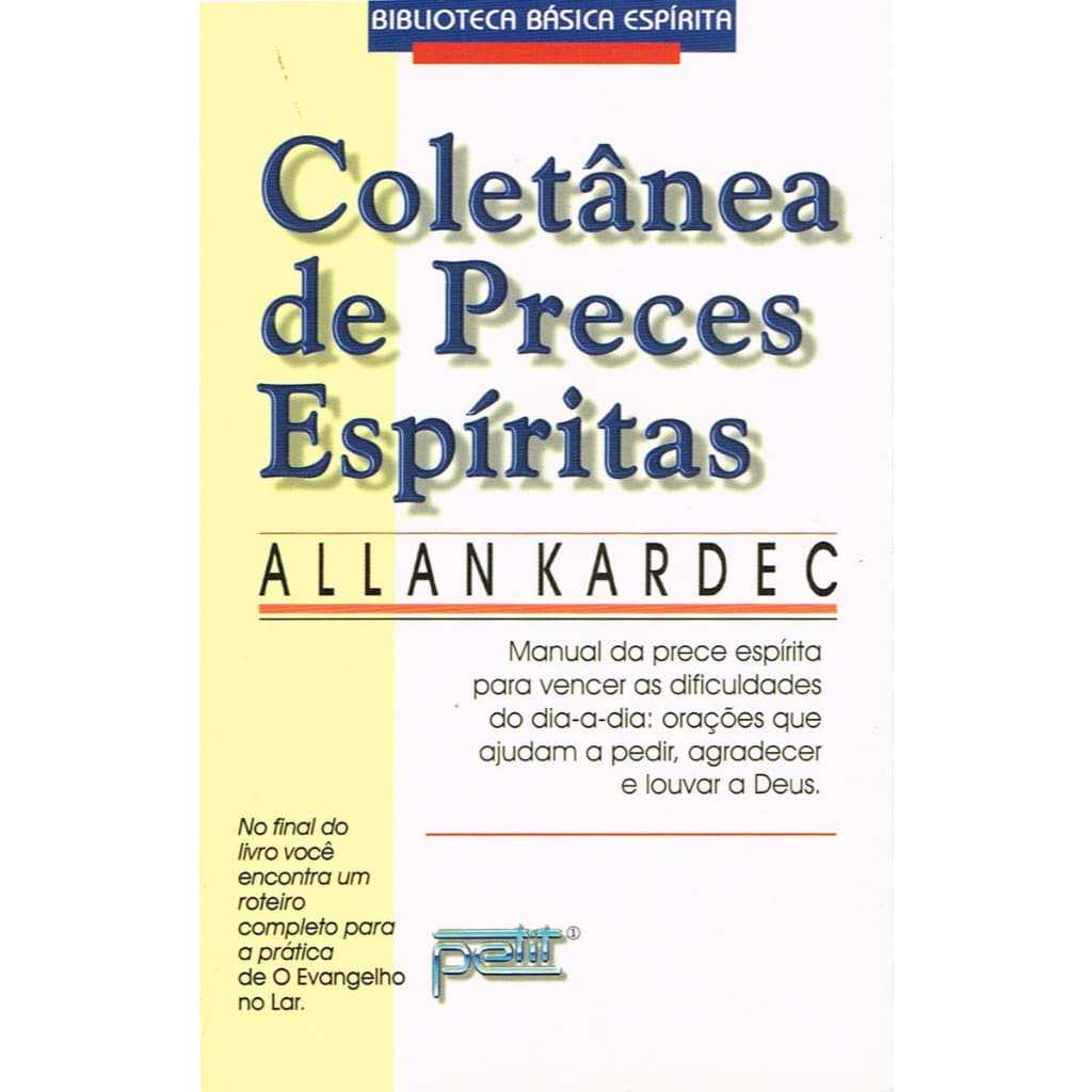Livro: Coletânea De Preces Espíritas (Bolso), de Allan Kardec, Petit Editora