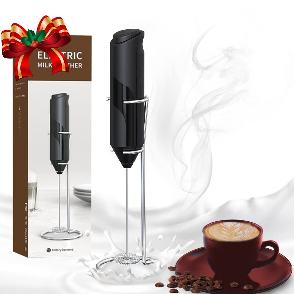 Mini Mixer Elétrico Portátil Bivolt Espumador de Leite Batedor Café Cappuccino Misturador Rápido