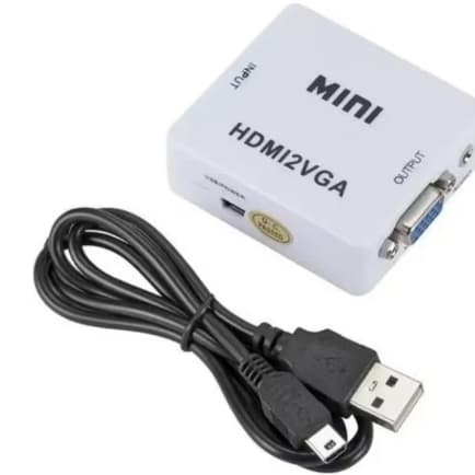 Adaptador Conversor HDMI p/ VGA Full HD HDMI2VGA