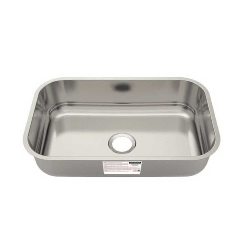 Cuba de Embutir Tramontina Inox Basic 56 BL 56x34 Sem Válvula Sem Sifão