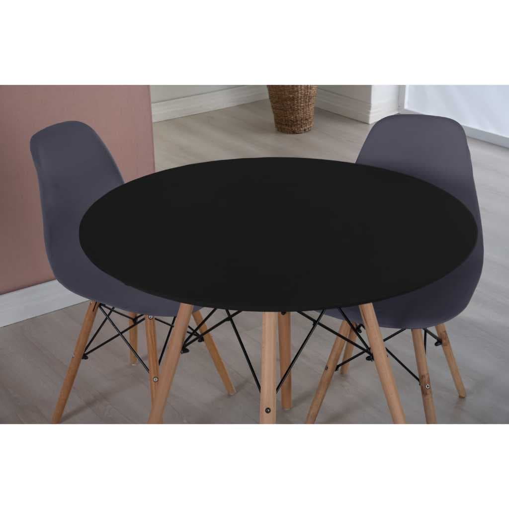 🗼 Toalha de Mesa Redonda Elástica Eiffel – Praticidade e Elegância na Sua Mesa!