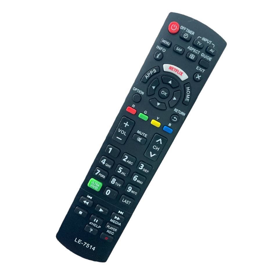 Controle Remoto Tv Panasonic Smart  LE-7514 / FBG-8072