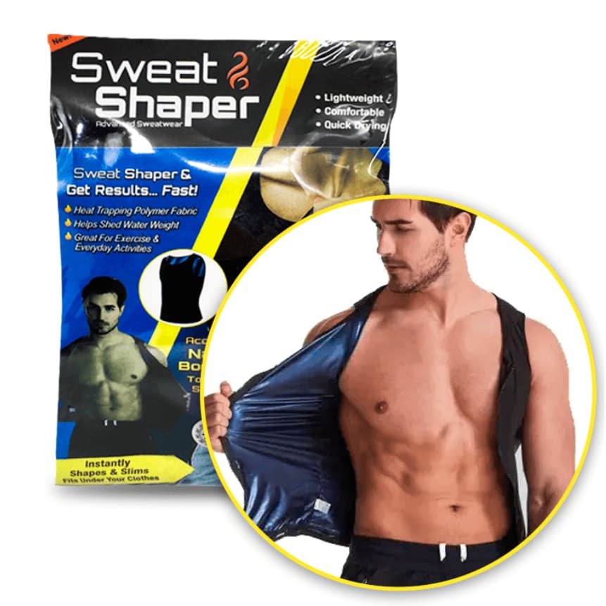 Colete Queima Gordura com Ziper Masculino [S/M] Colete Queima Gordura com Ziper Masculino [S/M]