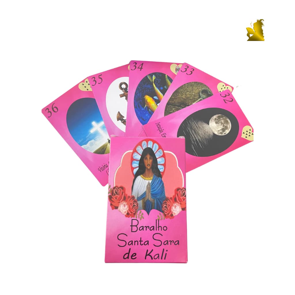 Tarô Tarot Baralho Santa Sara Kali 36 Cartas