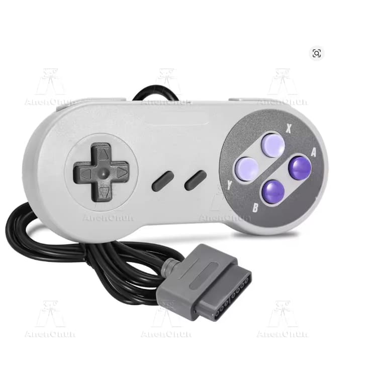 Controle Super Nintendo (SNES) Clássico