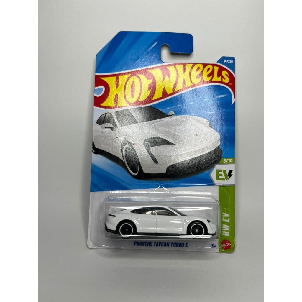 Carrinho Hot Wheels Original – PORSCHE TAYCAN TURBO S - Colecionável