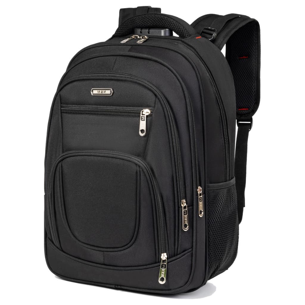 Mochila unissex extra grossa, ideal para laptops e uso universitário, grande capacidade e impermeável.1125