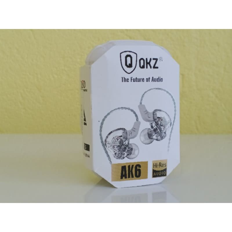 Fone Qkz AK6 - com microfone - fone gamer som intra auricular