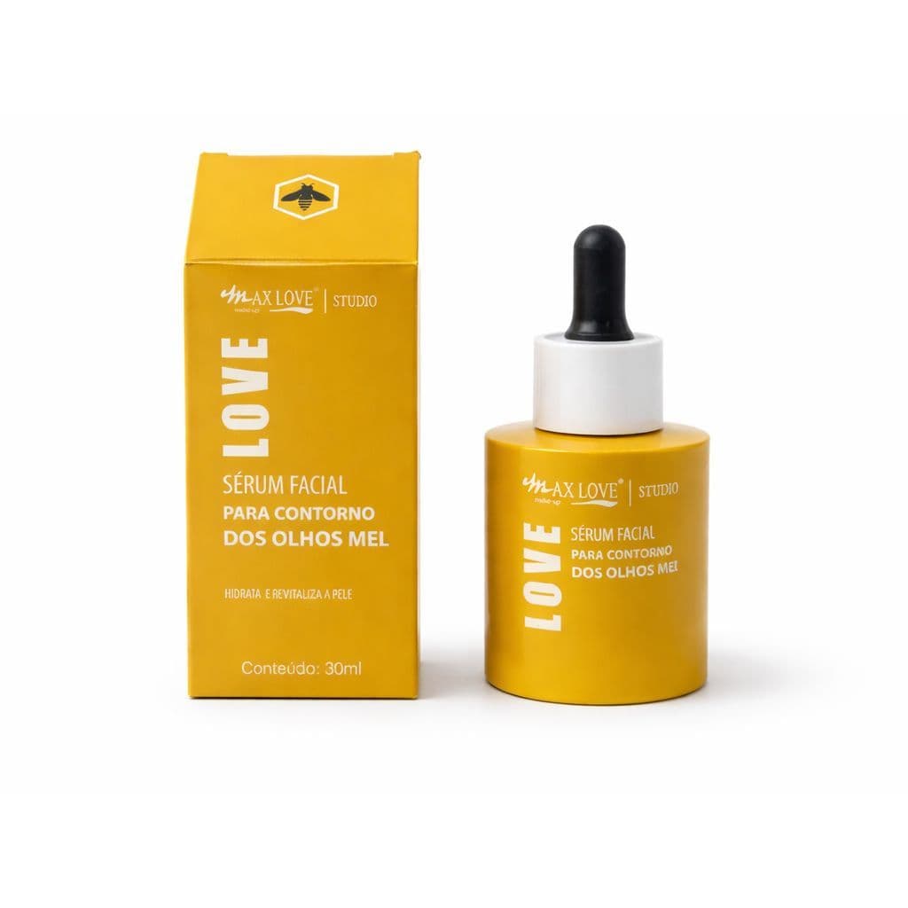 Sérum Facial Para Contorno dos Olhos Mel - Max Love 30ml