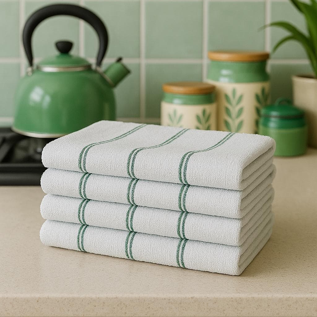 Kit 3 Pano Copa Felpa Toalha de Louca Copao Louça 40X75 Alta Absorção  100% Algodao