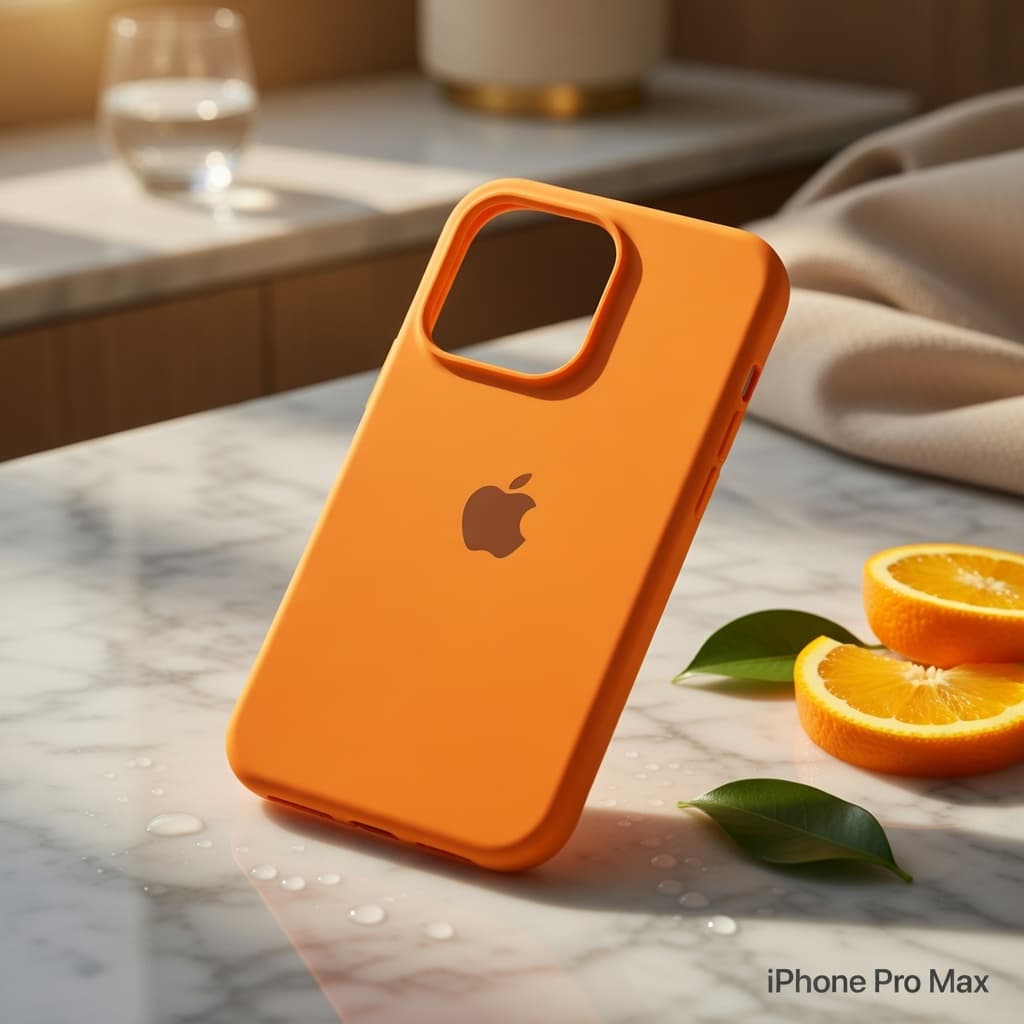 Capa Anti-impacto de Silicone para Celular iPhone 17 Pro
