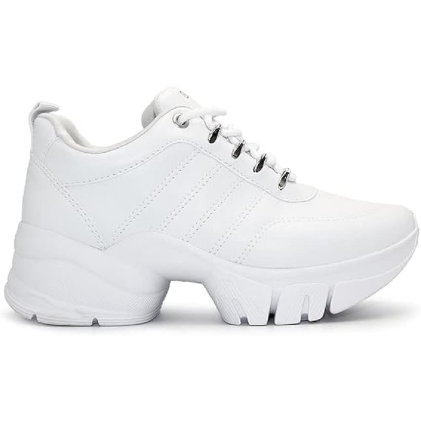 Tênis Ramarim Branco Sola Alta  Chunk Plataforma Original