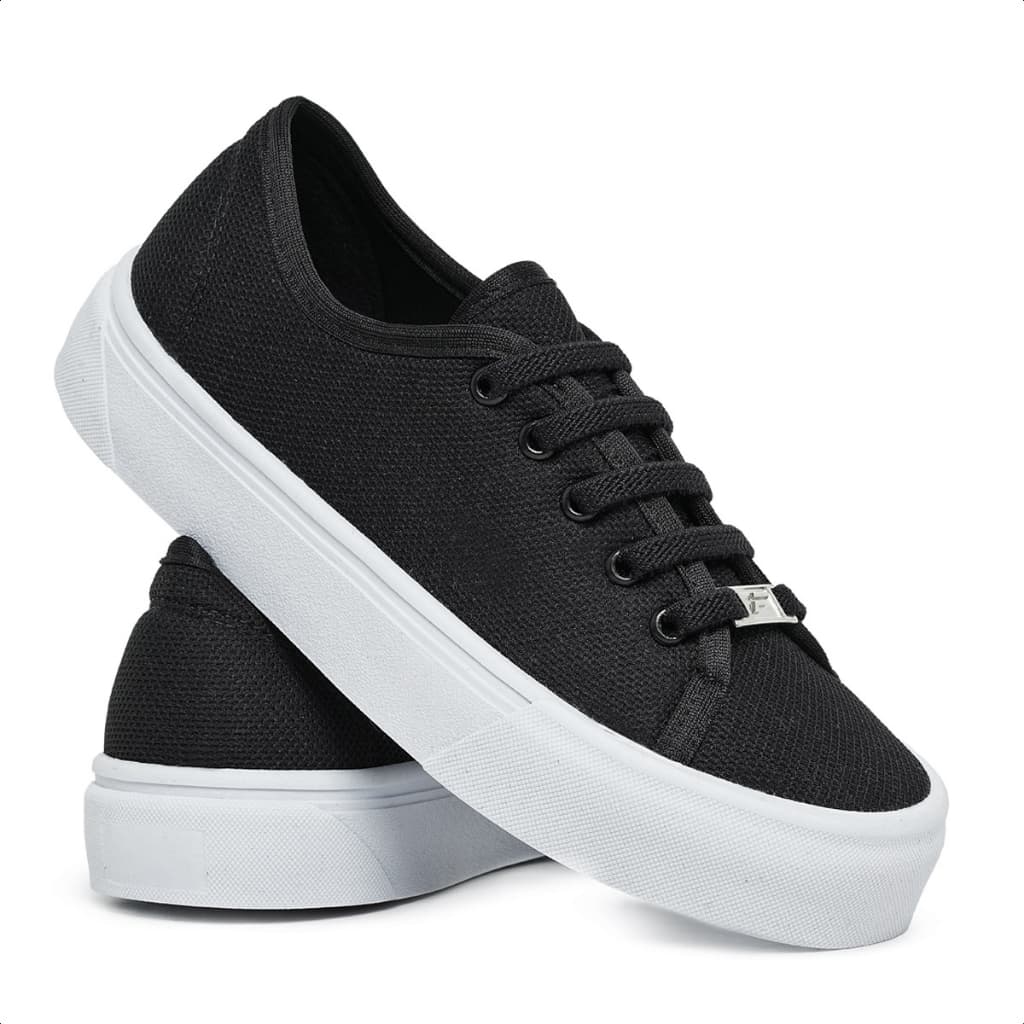 Tênis Casual Feminino Básico Leve Confortavel Dia A Dia