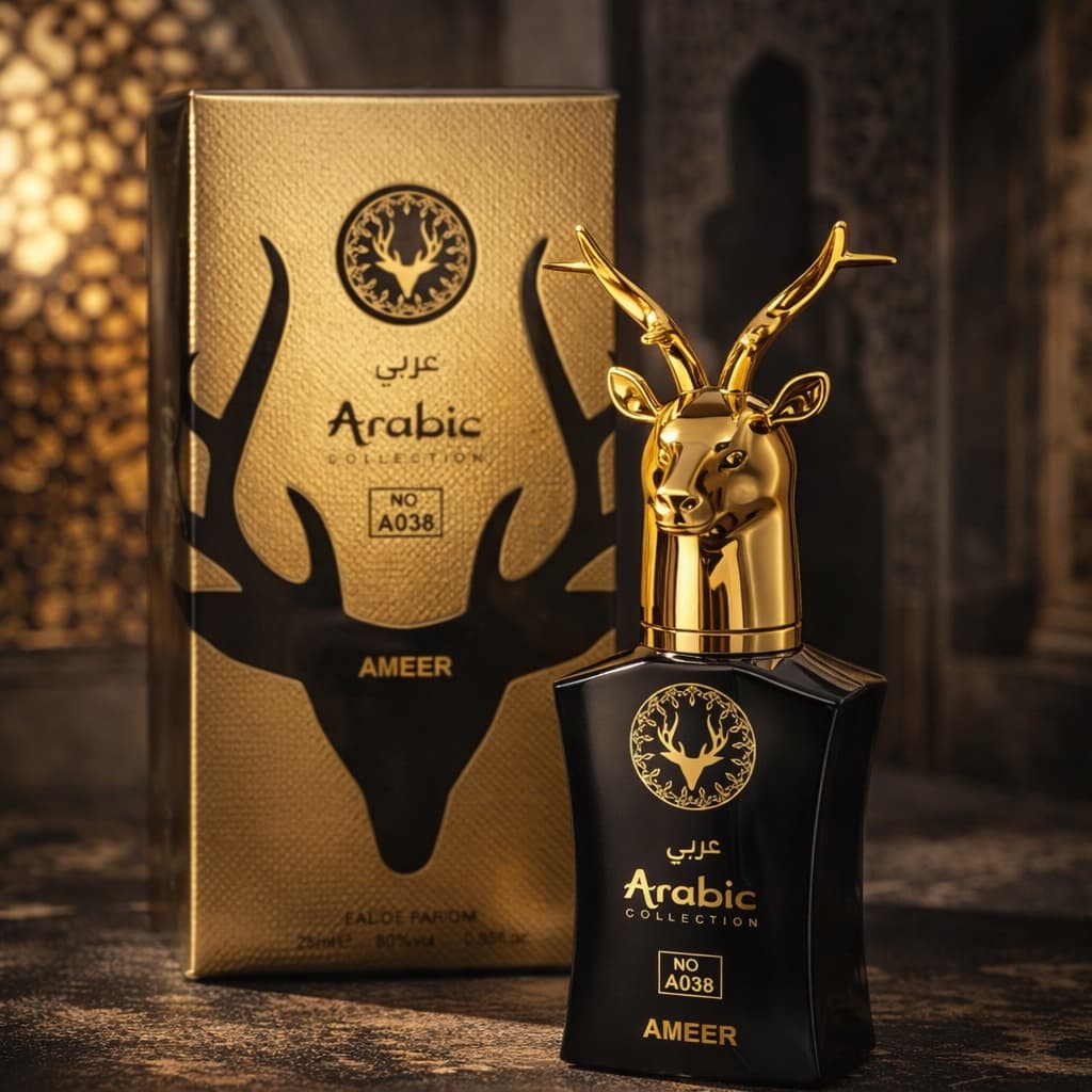 Arabic Collection Ameer A038 Perfume Árabe Masculino Miniatura 25ml