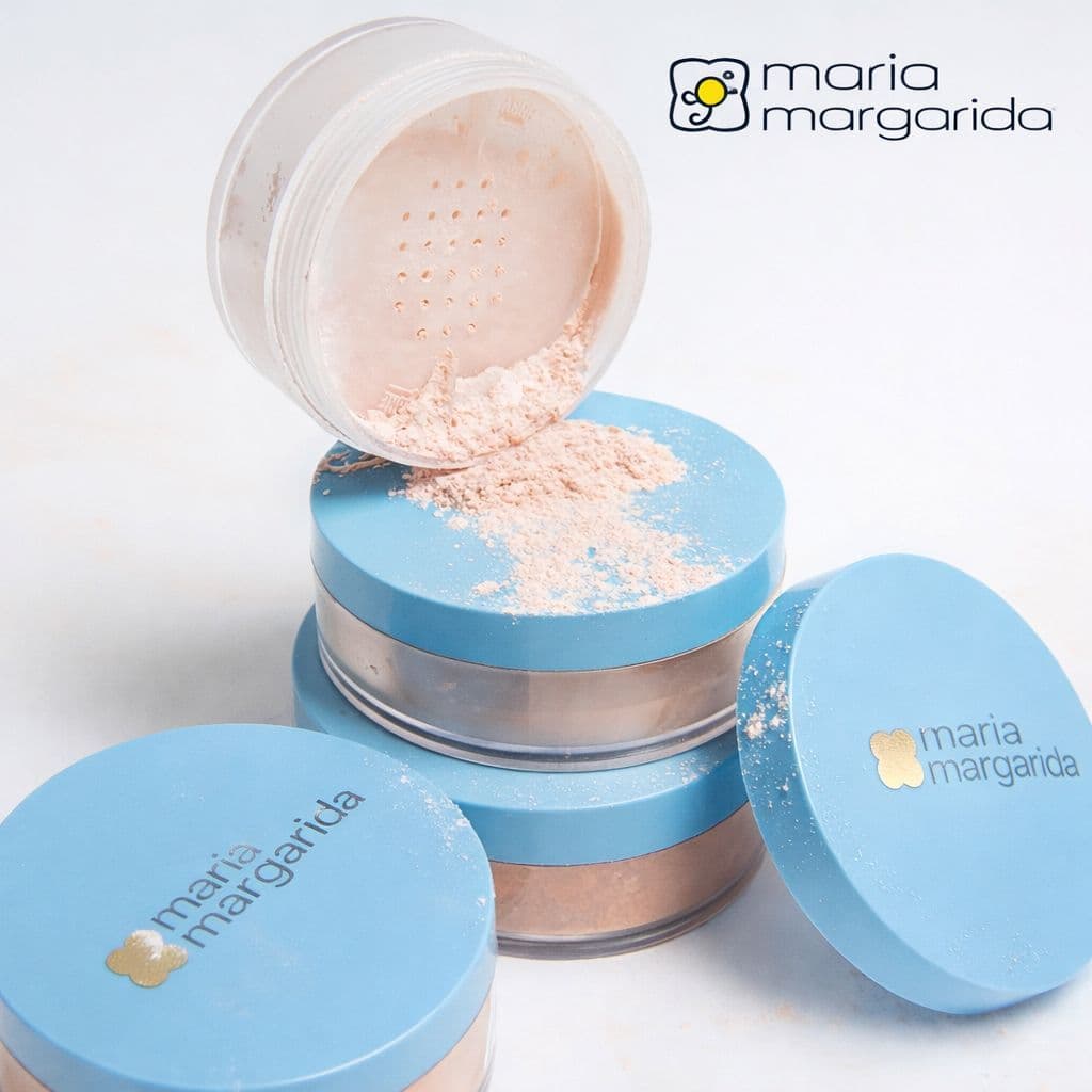 Pó Hidratante de Tapioca Maria Margarida Ate Embaixo D'água Fixa Maquiagem