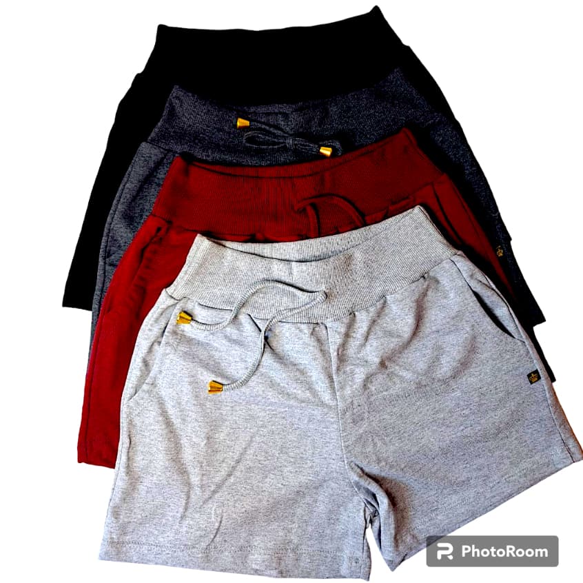 Short Feminino Moletinho confortável shortinho algodão