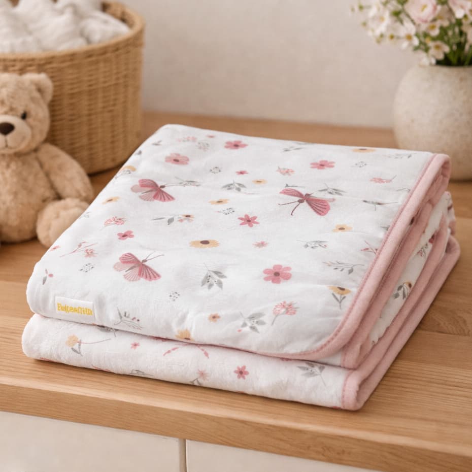 Manta Cueiro Bebe Menina Menino Dupla Face 100% Algodão Estampado  Varias Estampas