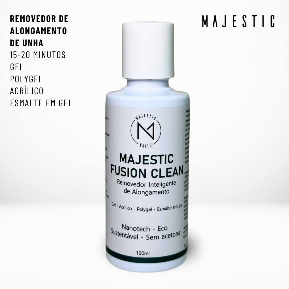 Removedor Inteligente de Alongamento de Unha FUSION CLEAN (Remove gel e acrílico em 15-20min)