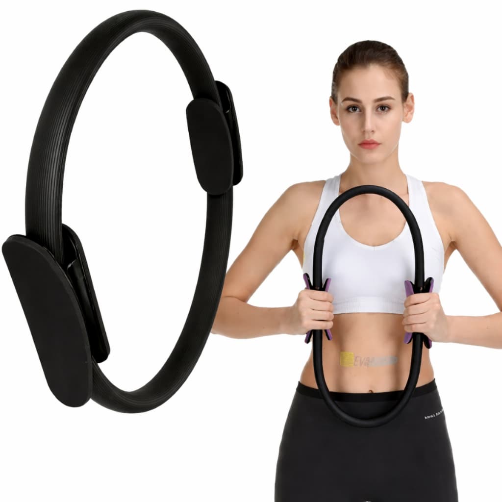 Anel Pilates Flexivel Treino Fisioterapia Yoga Arco Fortalecedor Musculatura Reabilitacao