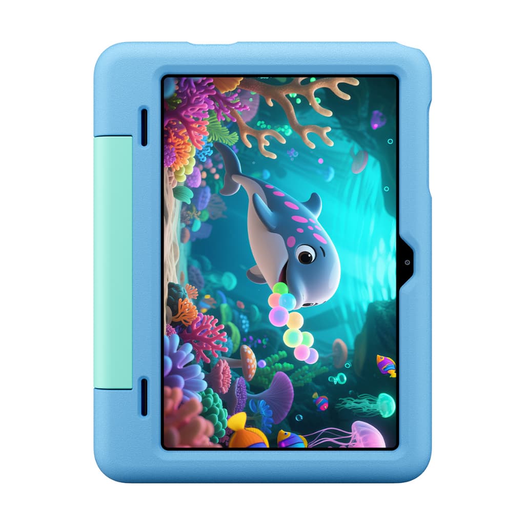 Tablet Blackview Tab 20 Kids 10,1 Wifi 64GB 4Gb Ram Capa Infantil + Película - Azul