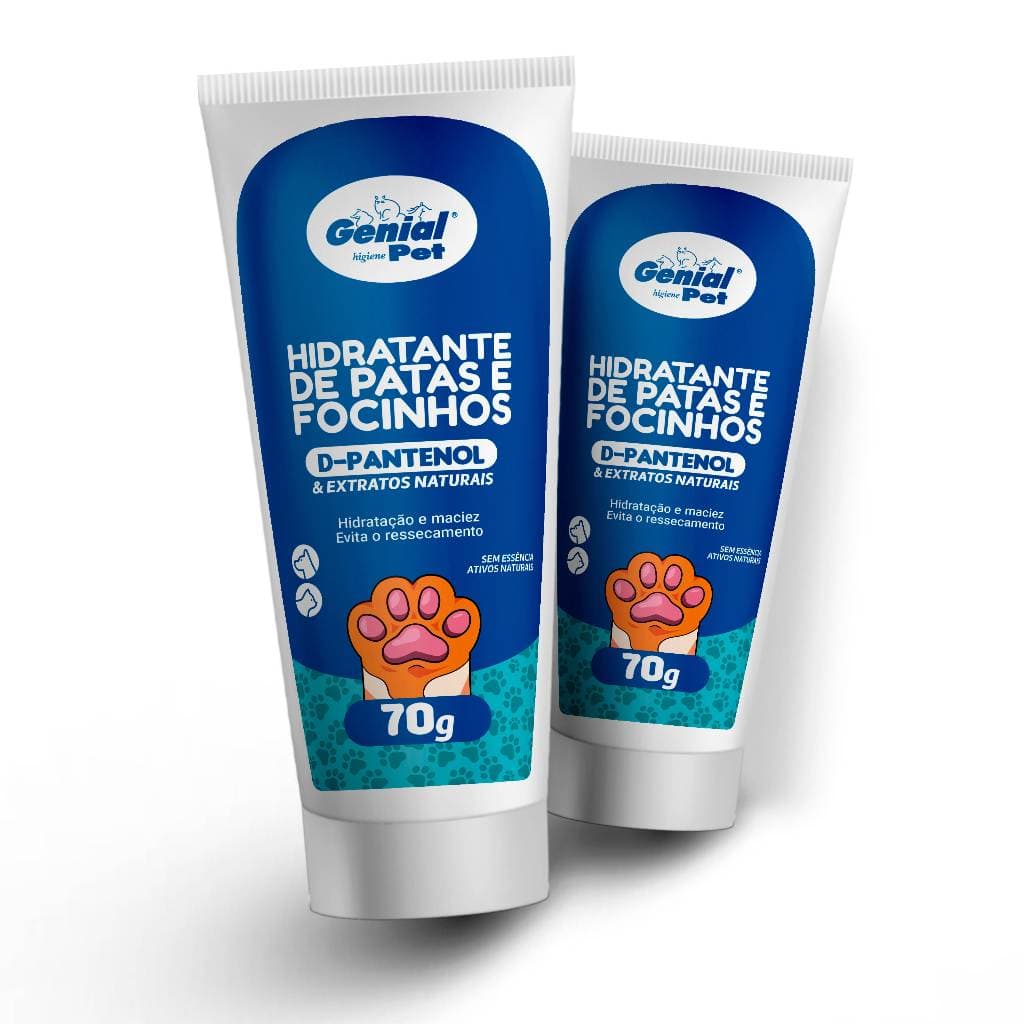 Hidratante Patas e Focinhos 70g para Cães e Gatos
