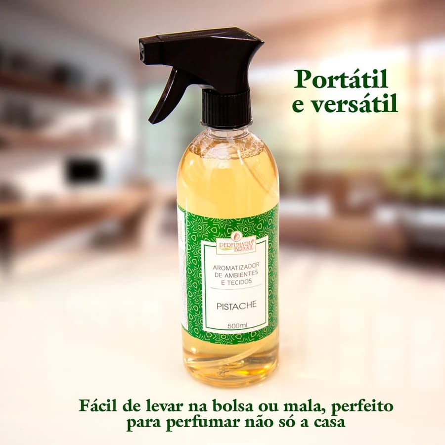 Aromatizador Ambientes Tecidos 500ml Spray Perfume Casa Loja Escritório Lençol