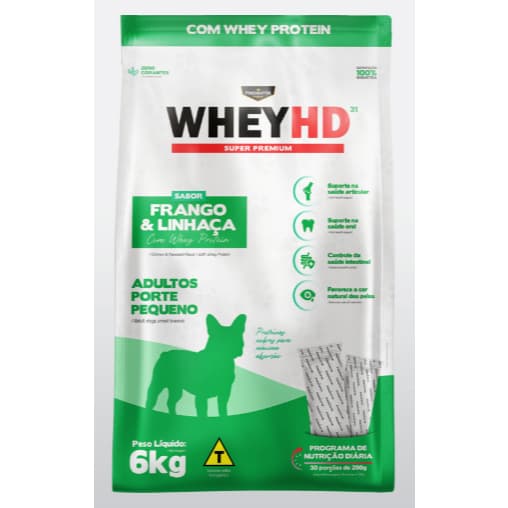 Ração Premiatta Whey HD31 Cães Adultos Raças Pequenas 6 Kg