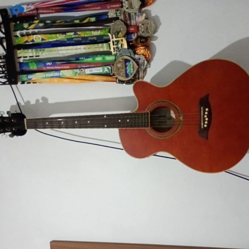 Violão Michael Aço Elétrico Vm621 Satin Honey usado