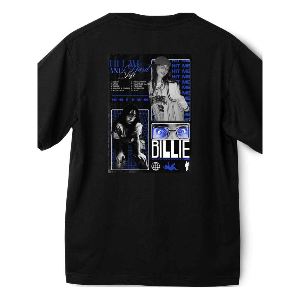 Camiseta Camisa Billie Eilish Unisexx Algodão