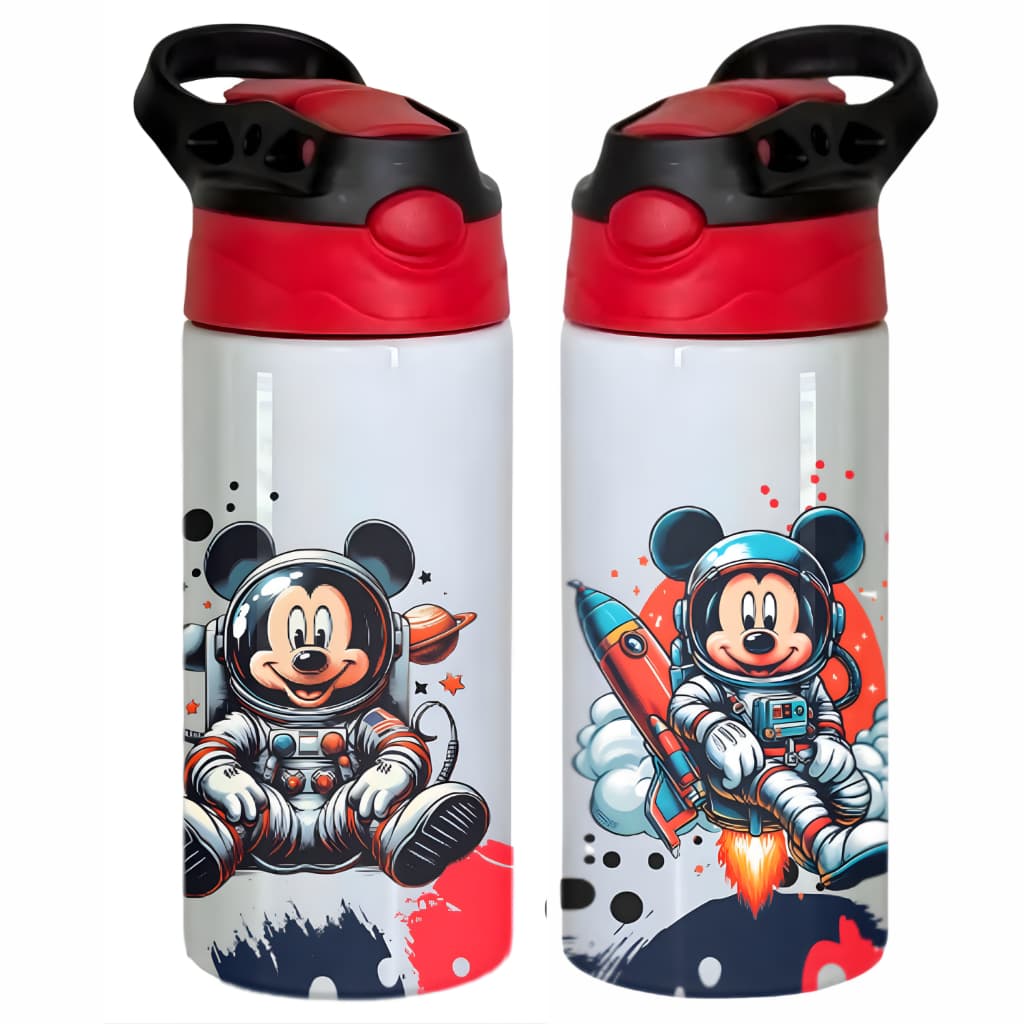 Garrafa de Alumínio l Mickey e Minnie Personalizada | Infantil