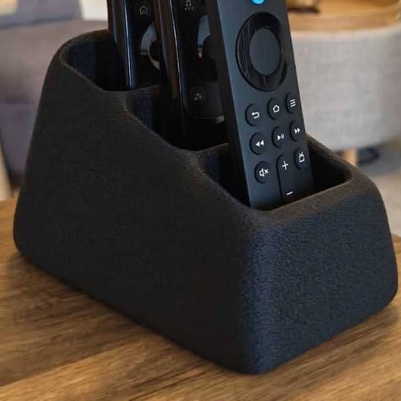 Organizador de Controle Remoto - Porta Controle Multiuso -  Mesa - Sala 2 e 3 Divisórias