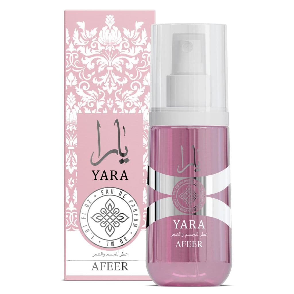 Yara Body And Hair 200ml Feminino Perfume Doce para corpo e cabelo Afeer 100% Original