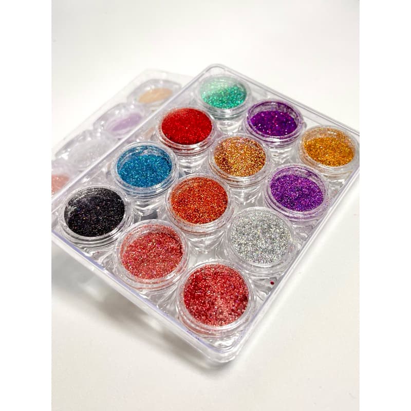 Glitter fino para unhas