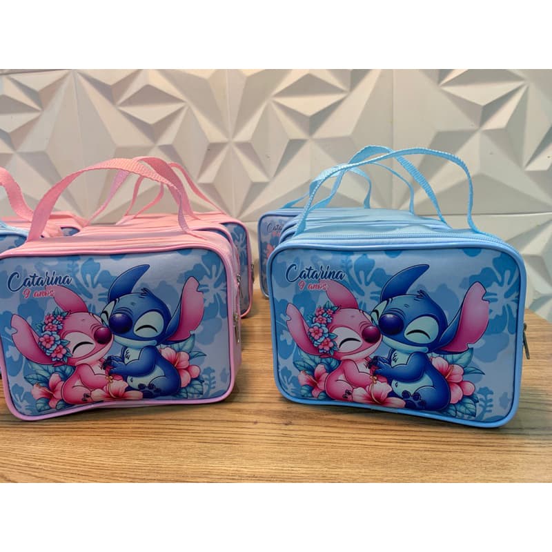 kit 10 Maletinha Personalizada Lilo e Stitch Lembrancinha aniversário