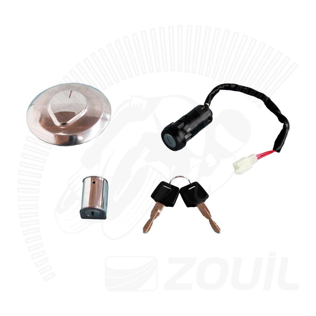 Conjunto de Travas CG125 Fan 2009 até 2013 (3 peças)