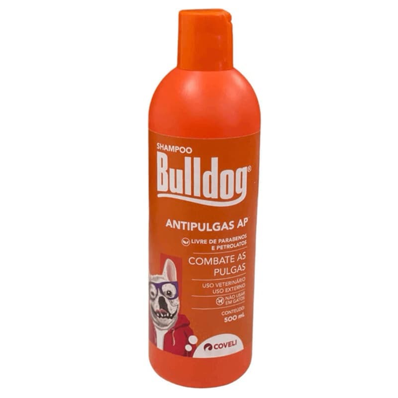 Shampoo Coveli Antipulgas Bulldog para Cães