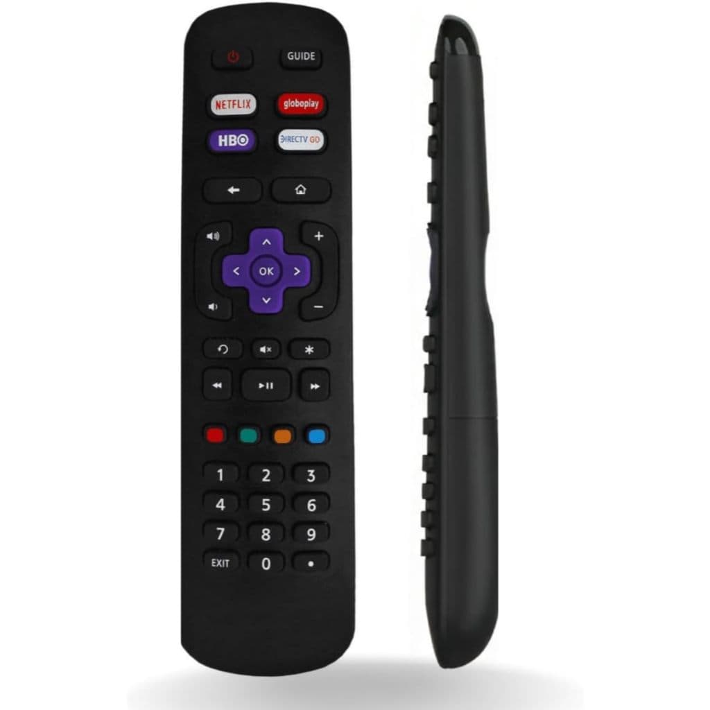 Controle Remoto Compatível Tv Semp Tcl Toshiba Roku Smart