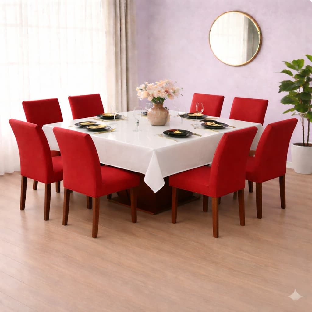 08 CAPA PARA CADEIRA - MESA JANTAR/ DECORAÇÃO