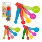 Kit Medidor De Cozinha Com 5 Peças Colher Medidor Art House
