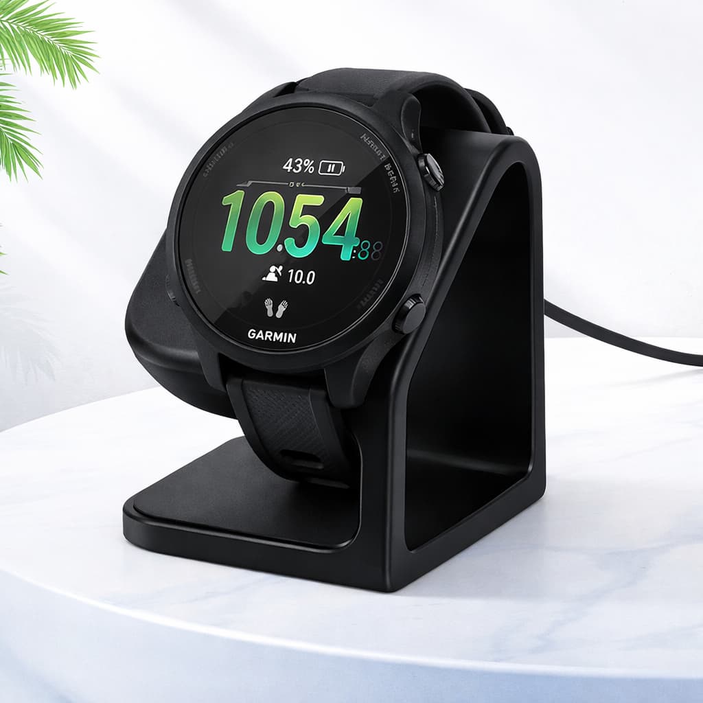 Suporte Carregador Garmin Forerunner Dock Base de Carregamento para Relógio de Mesa