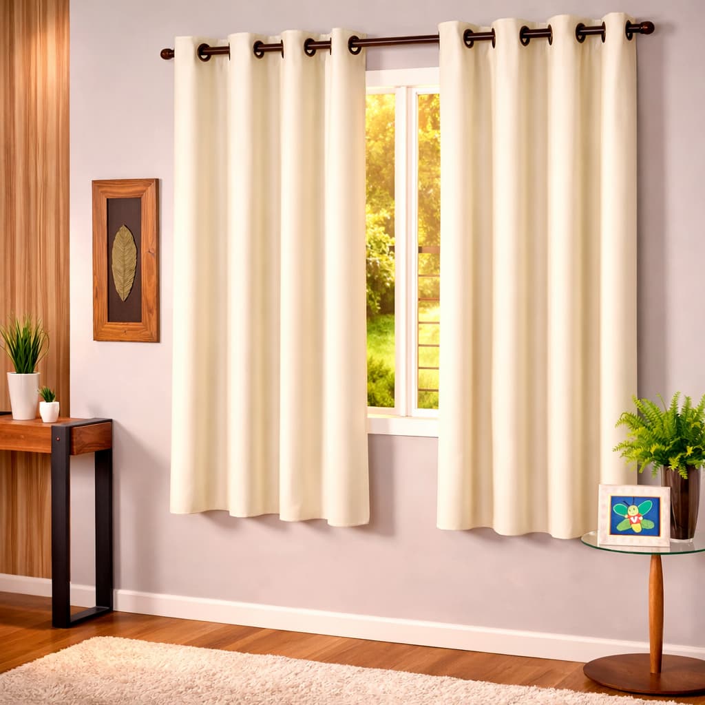 Cortina Blackout 2,20m x 1,30m Quarto Sala Blackout PVC corta 100 % a luz