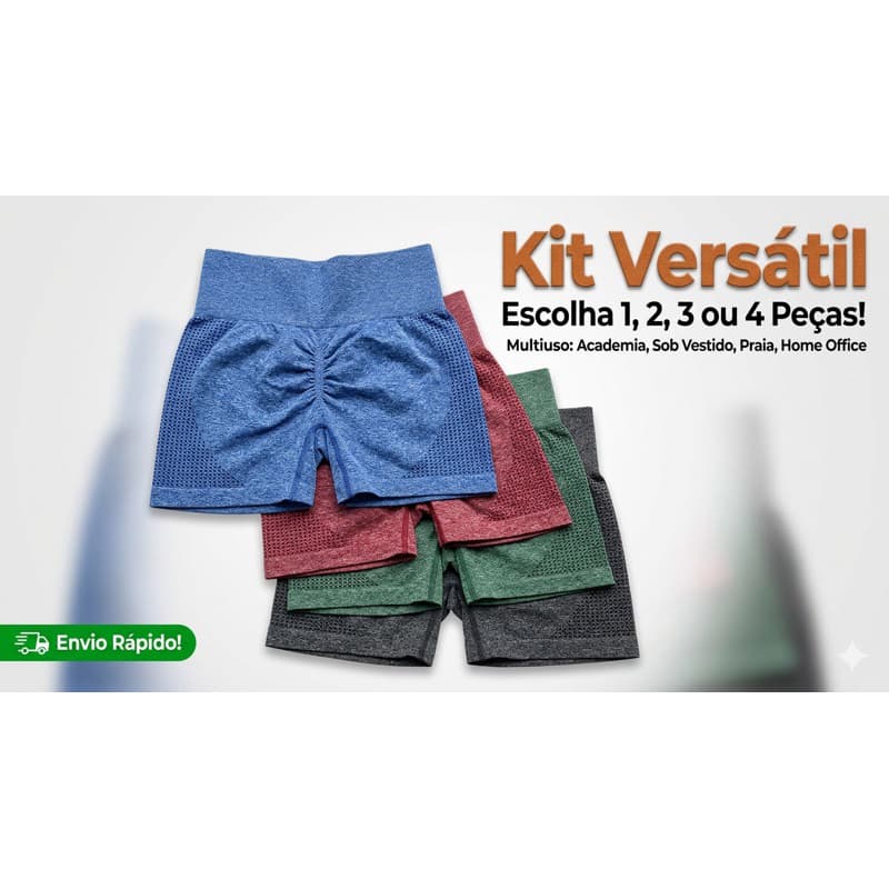Shorts Levanta Bumbum - Academia