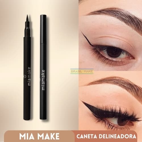 Mia Make Caneta Delineadora Love Preto