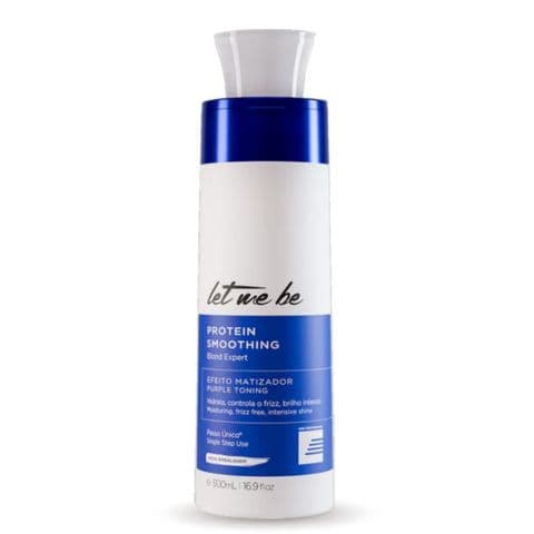 Escova Progressiva Blond Protein Passo Único 500ml LET ME BE