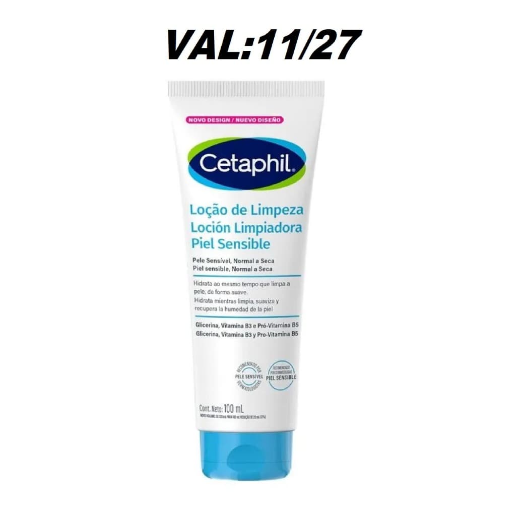 Loção De Limpeza Cetaphil Pele Sensível 100ml(779013)