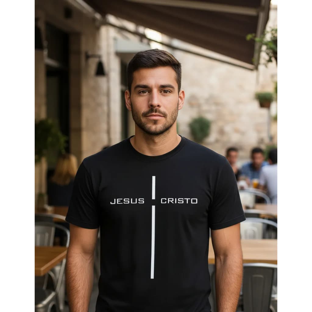Camiseta Camisa Masculina Cristã Jesus Cristo