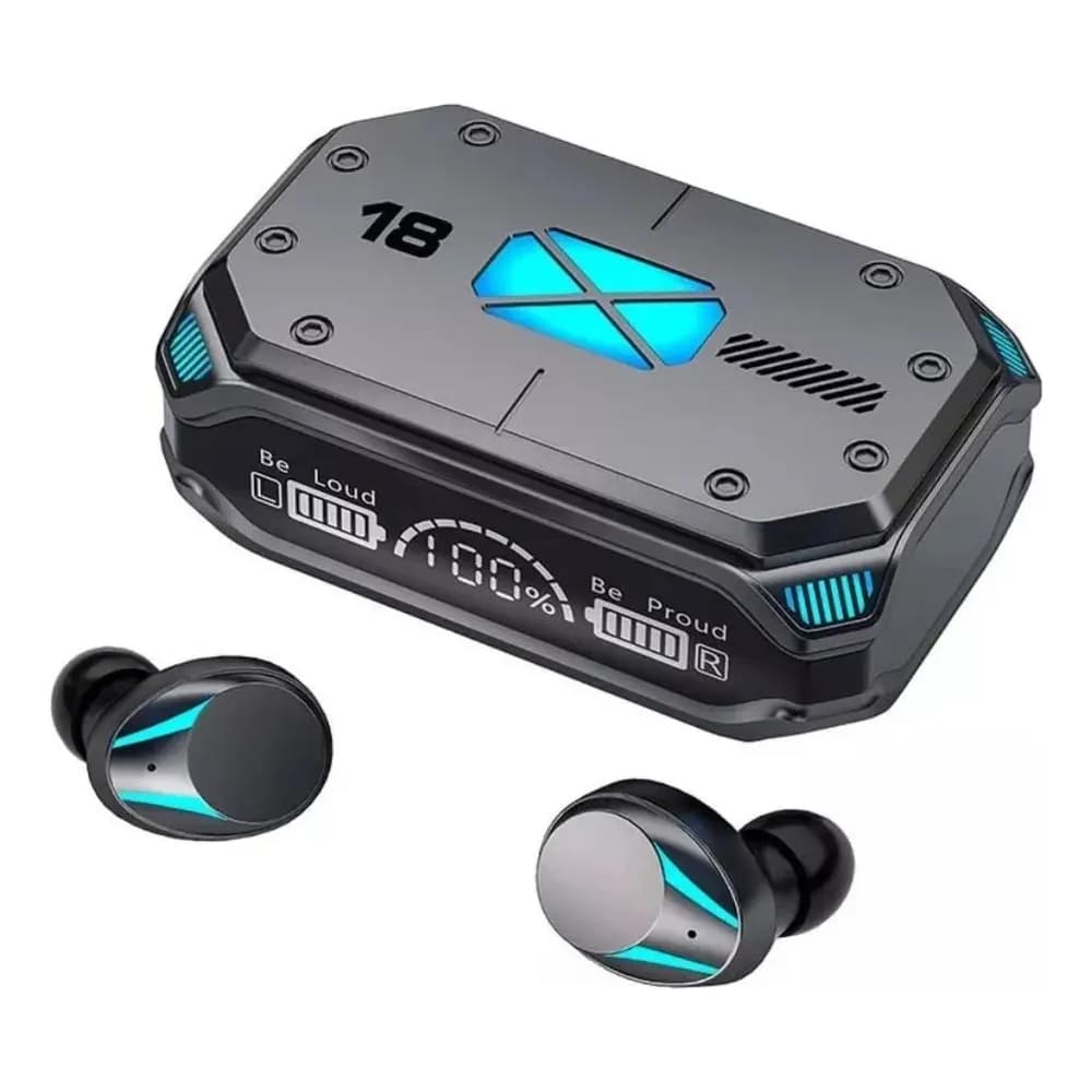 Fone de Ouvido Bluetooth TWS M41 com Display Digital