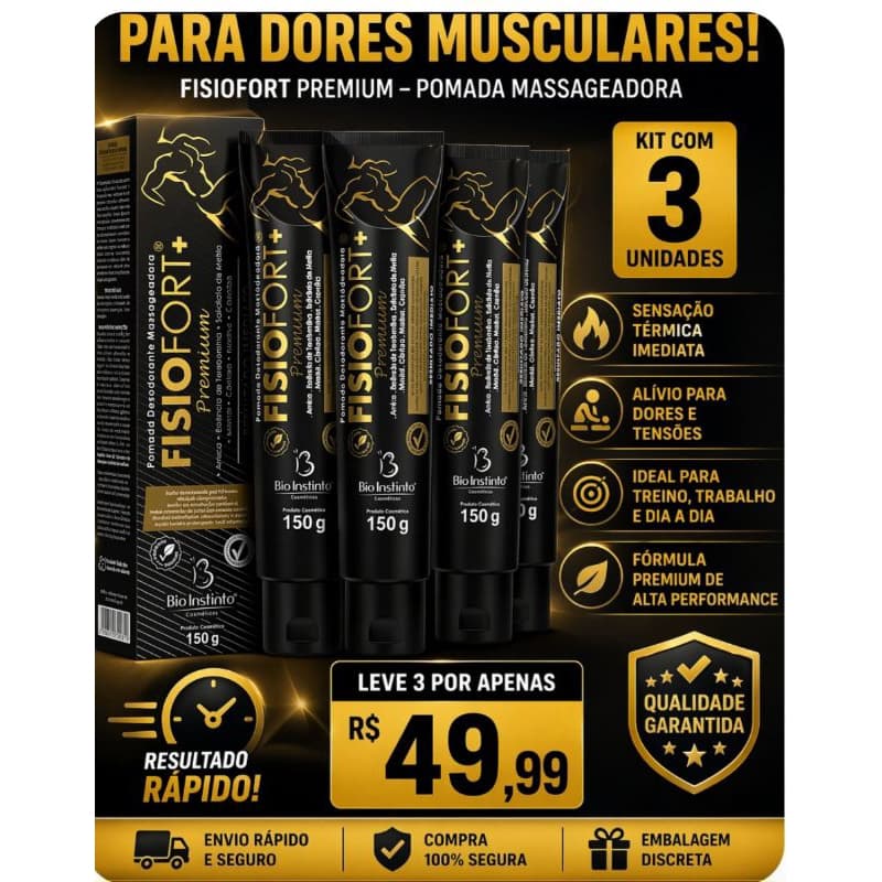 Fisiofort premium kit c/3