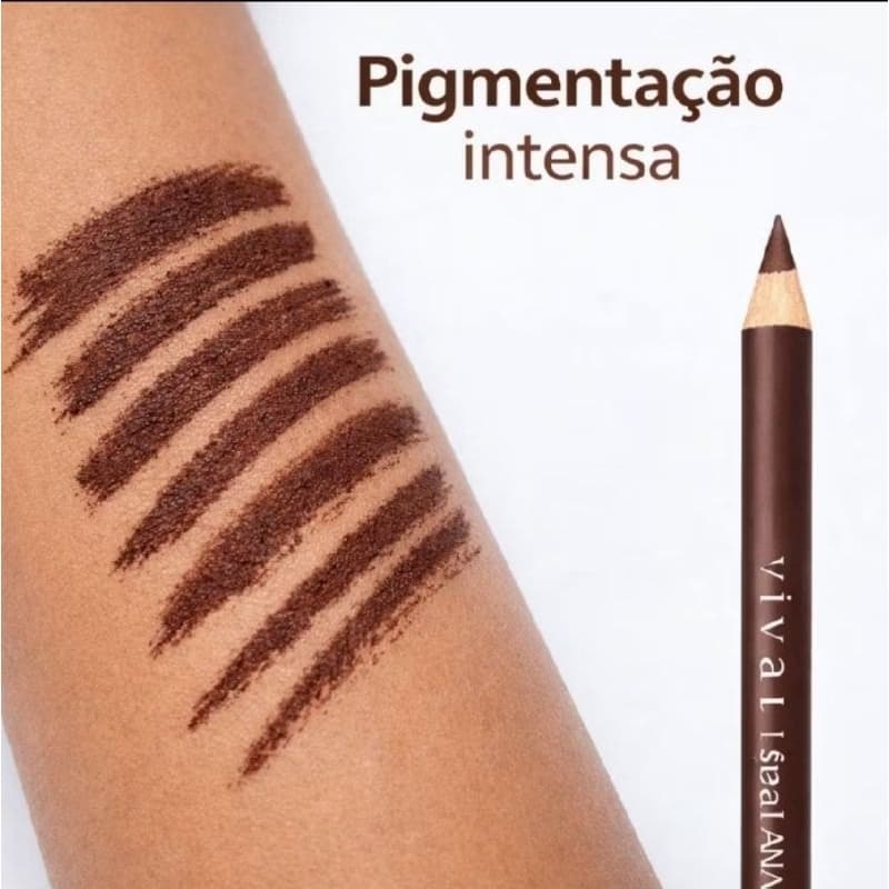 12 Lapis Sobrancelhas Delineador Apontador Universal vivai