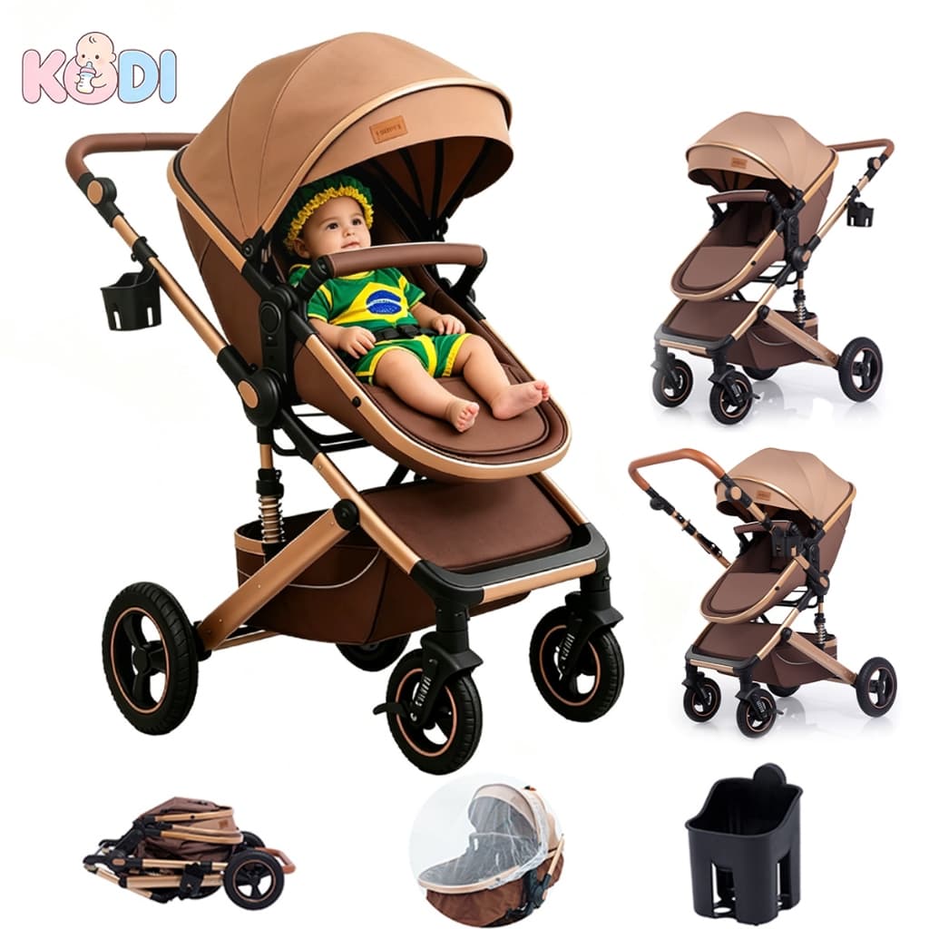 Carrinho Completo 3 EM 1 Com Moisés -P7/P30